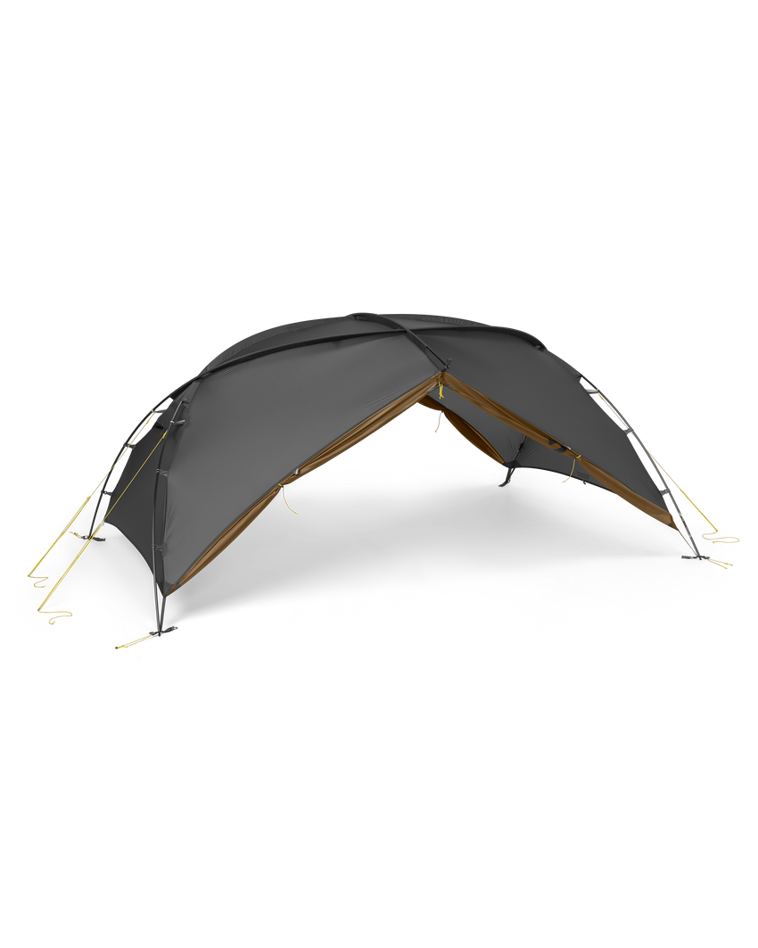 Mountain Star 2 Person Tent Set | Gunmetal-Camel