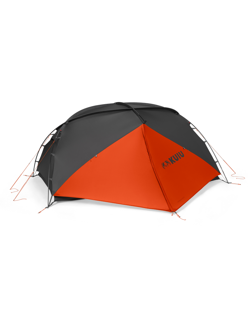 Mountain Star 2 Person Tent | Gunmetal-Orange