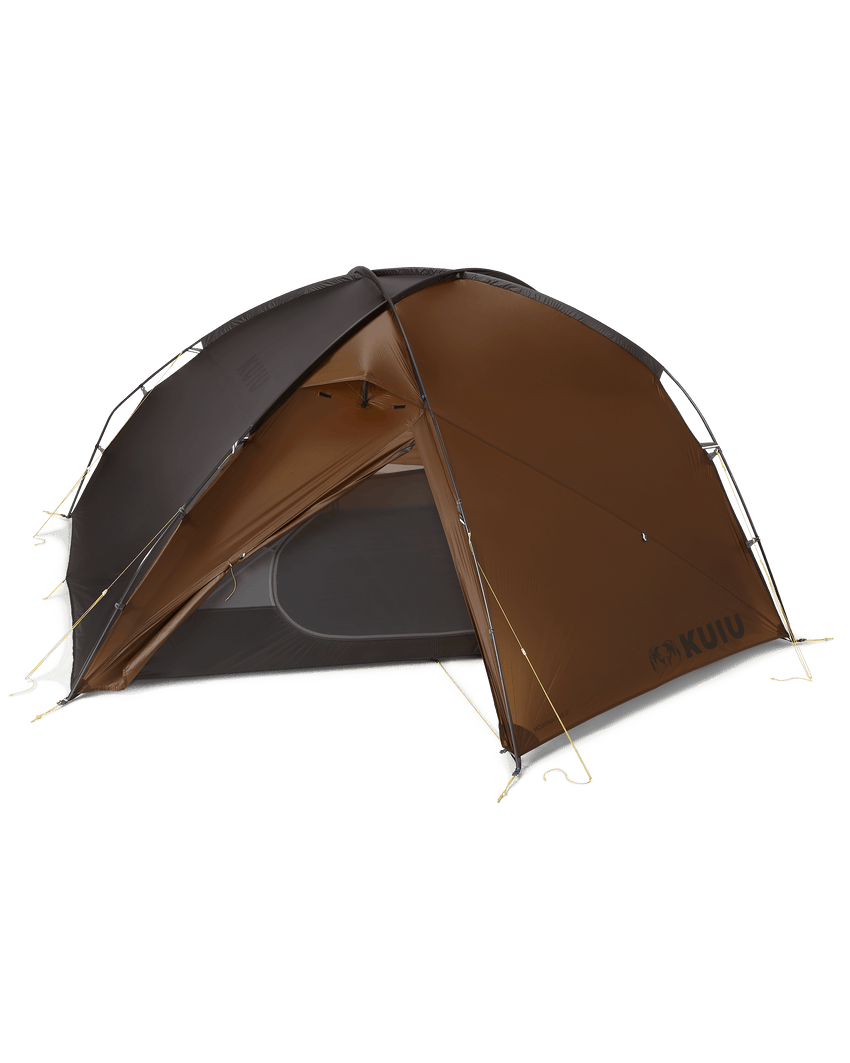 Mountain Star 3 Person Tent Set | Gunmetal-Camel