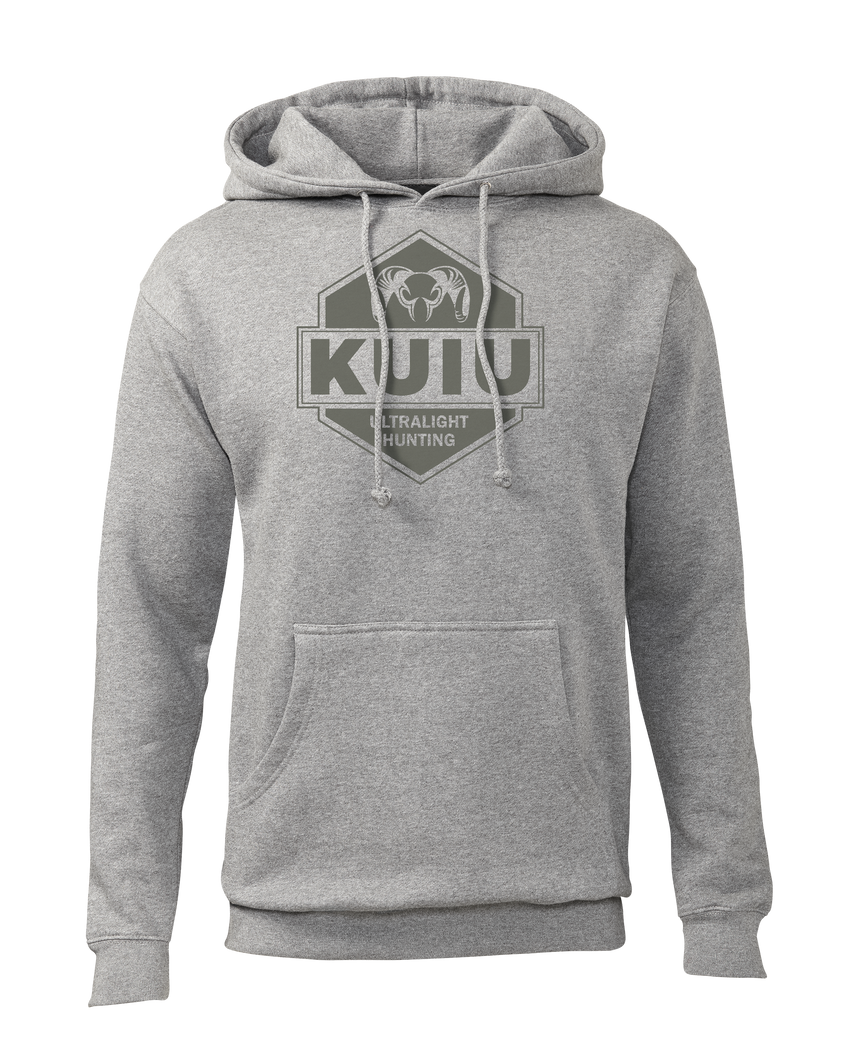 Outlet KUIU Badge Hoodie | Heather Grey