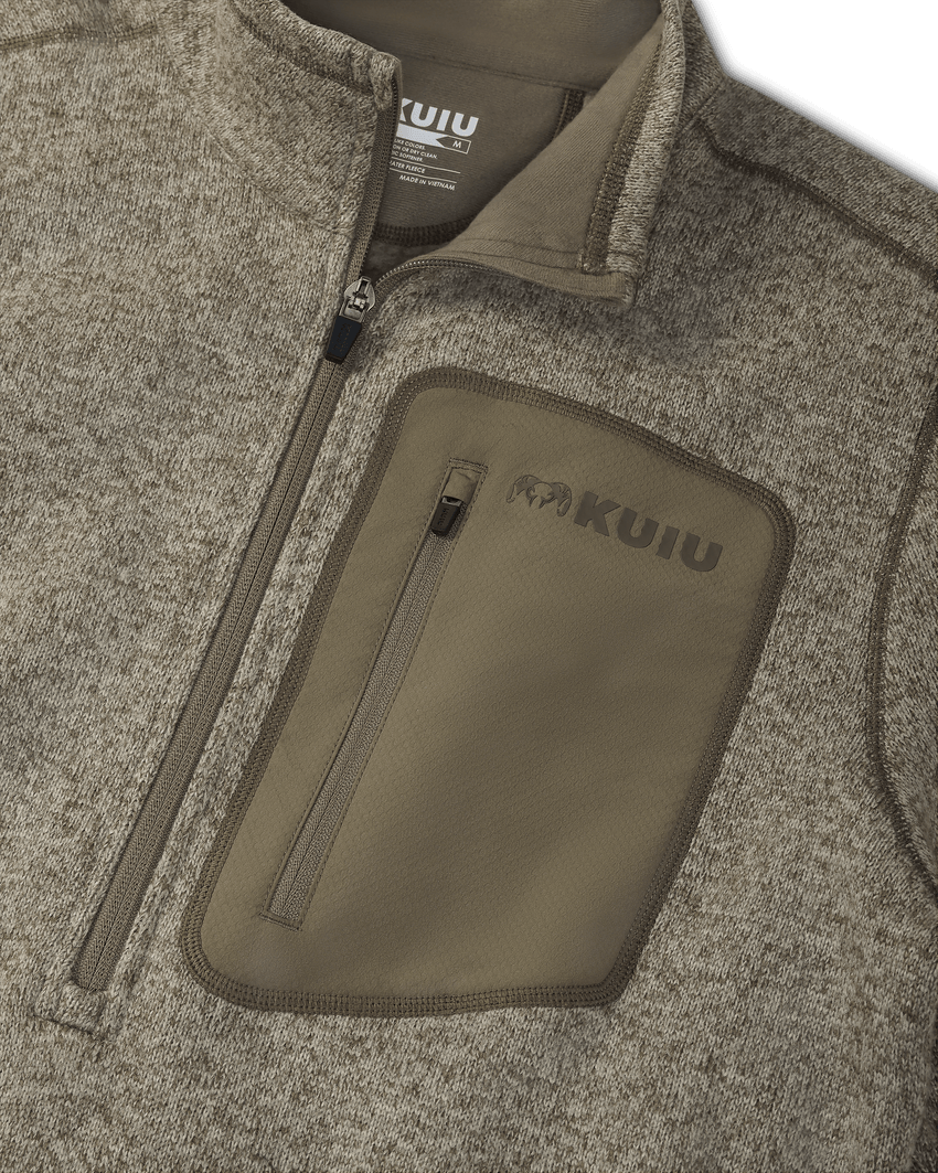 Base Camp Pullover Sweater | Khaki Heather