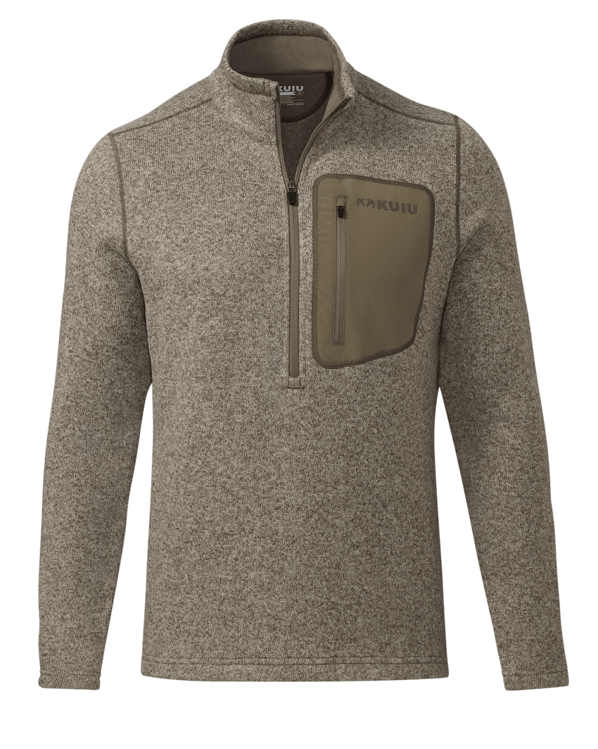 Base Camp Pullover Sweater | Khaki Heather