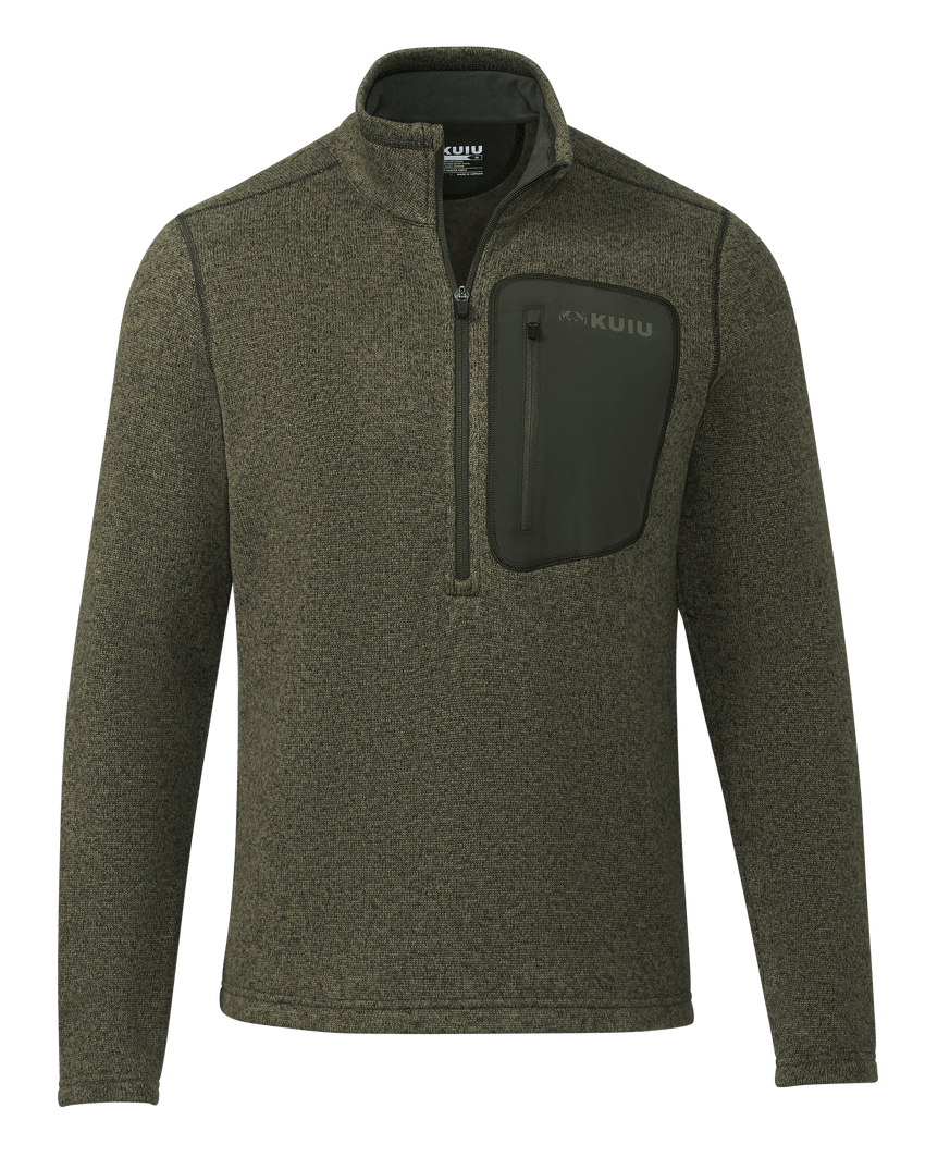 Base Camp Pullover Sweater | Olive Heather