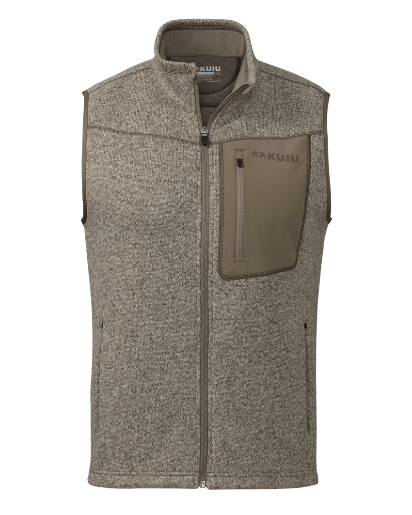 Base Camp Sweater Vest | Khaki Heather