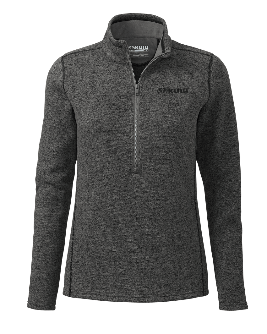 Women's Base Camp Pullover Sweater | Charcoal Heather