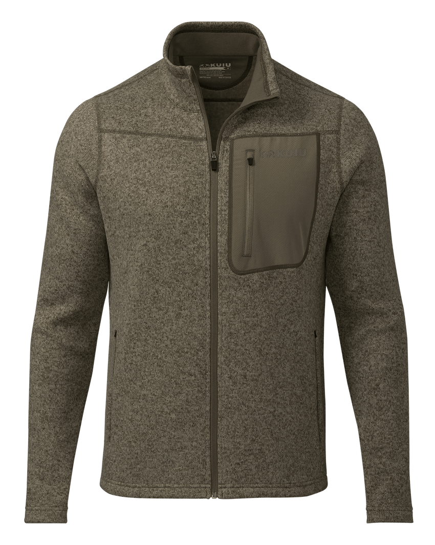Base Camp Full Zip Sweater | Ash Heather
