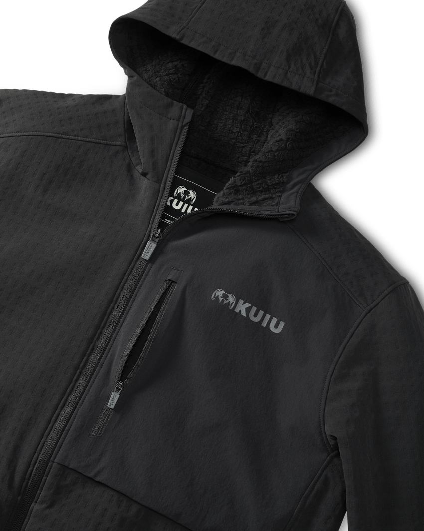 Blockfield Fleece Hoodie | Black