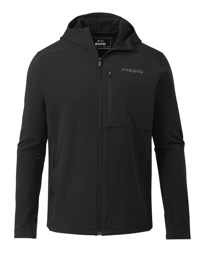 Blockfield Fleece Hoodie | Black
