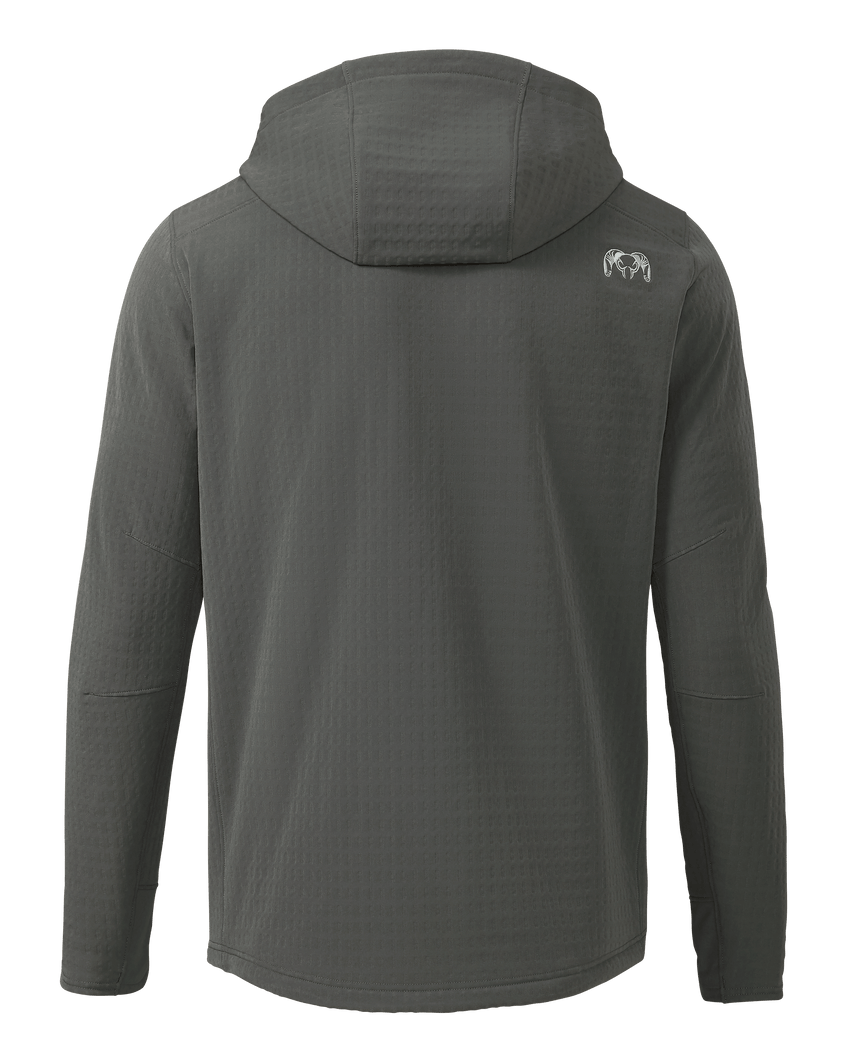 Blockfield Fleece Hoodie | Gunmetal