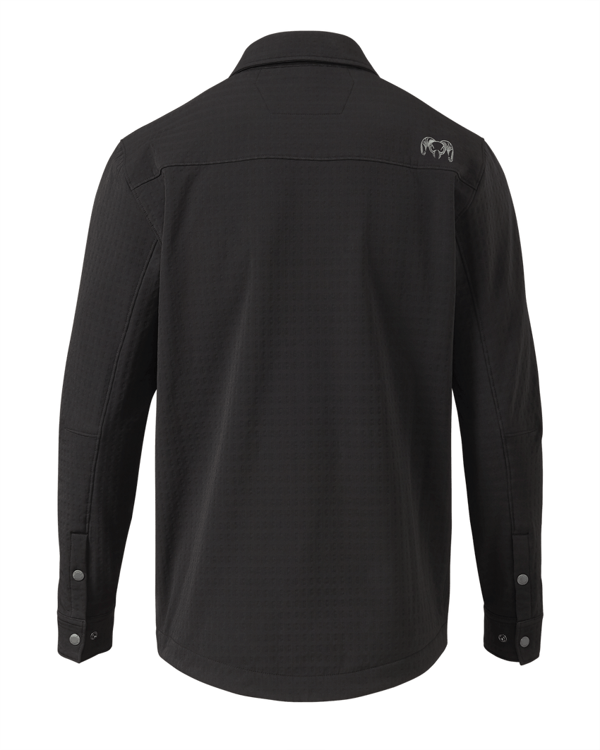 Blockfield Fleece Shirt Jacket | Black