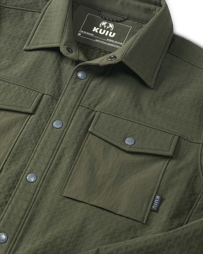 Outlet Blockfield Fleece Shirt Jacket | Wildwood