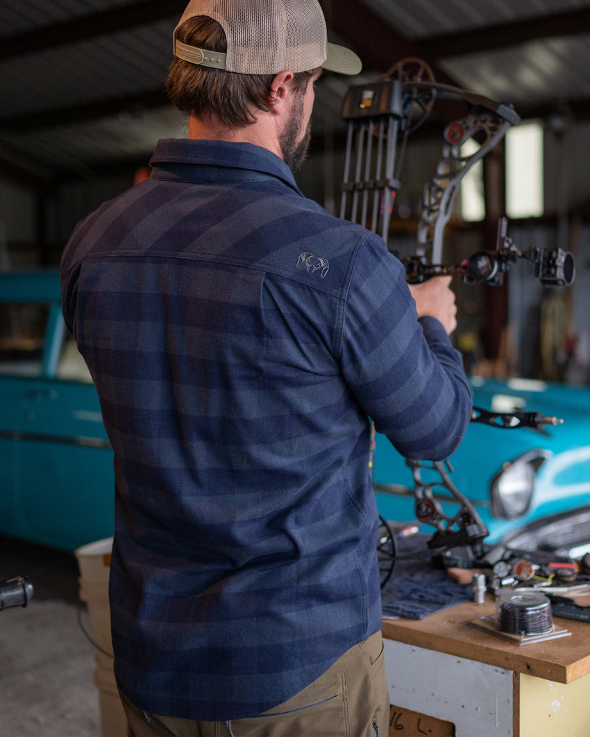 Outlet Field Flannel Shirt | Red/Black Buffalo Check
