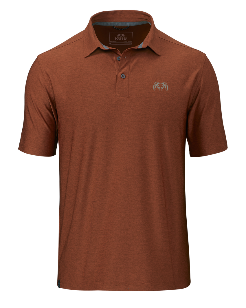 KUIU Performance Polo | Heather Resin