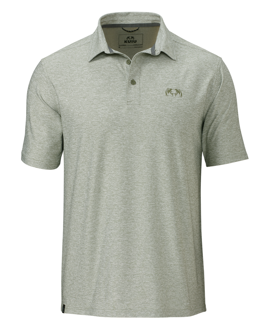 KUIU Performance Polo | Heather Buckbrush