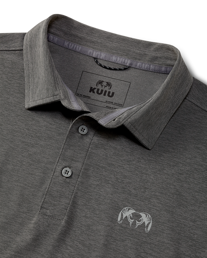 KUIU Performance Polo | Heather Stone