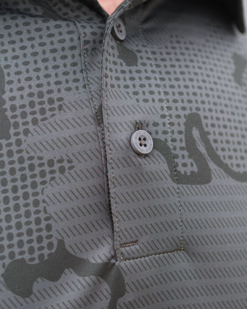 KUIU Performance Polo | Gunmetal Tonal