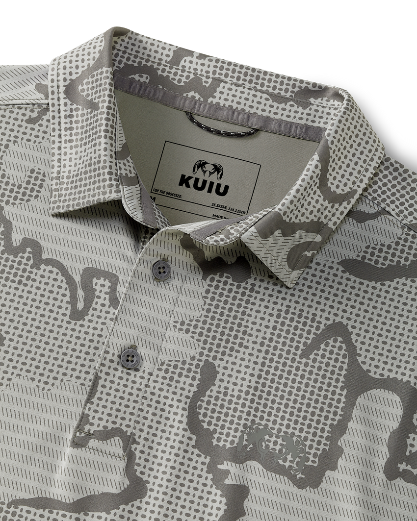 KUIU Performance Polo | Stone Tonal
