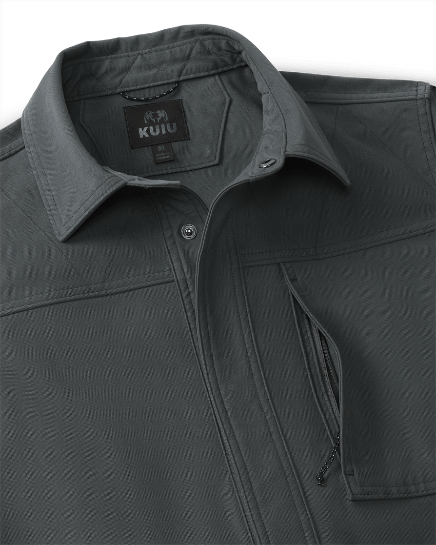 Outlet Brawley Canvas Jacket | Gunmetal