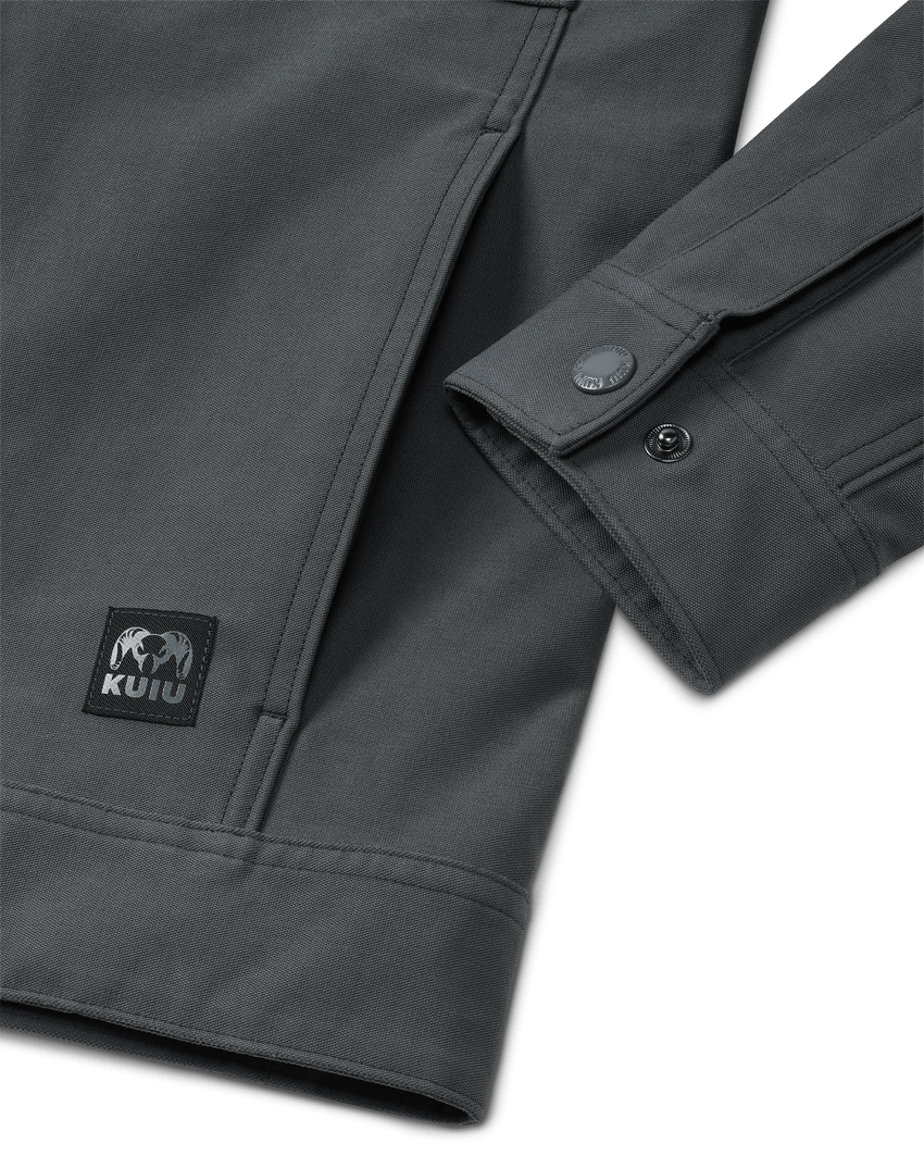Outlet Brawley Canvas Jacket | Gunmetal