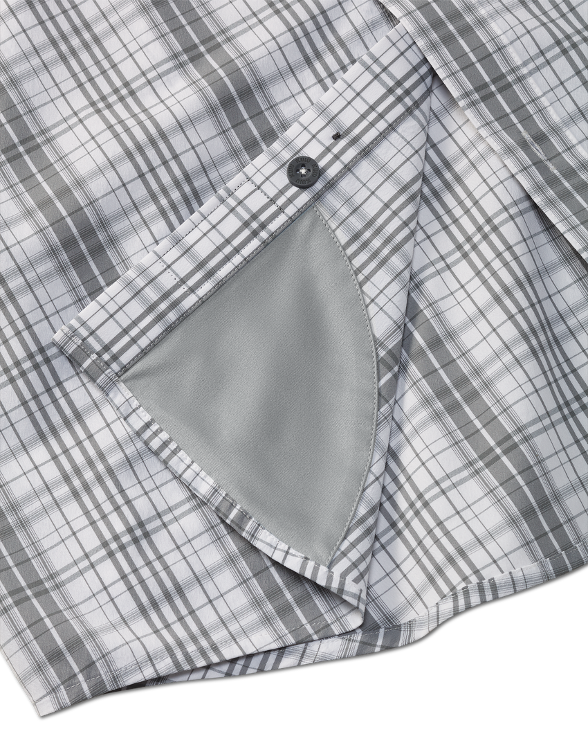 Borrego LS Shirt | Granite Plaid