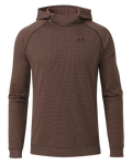 Canyon Waffle Hoodie | Cedar Heather