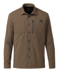 Motive Flannel Lined Shirt Jacket | Major Brown