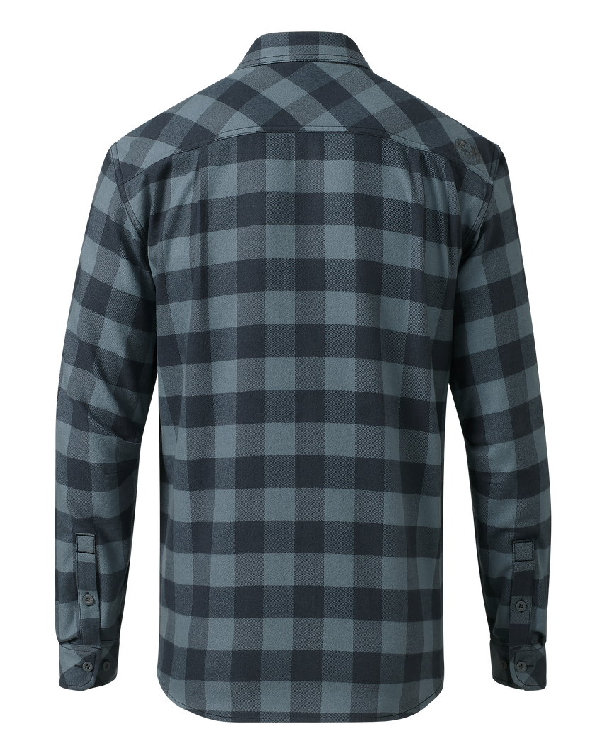 Outlet Field Flannel Shirt | Slate Buffalo Check