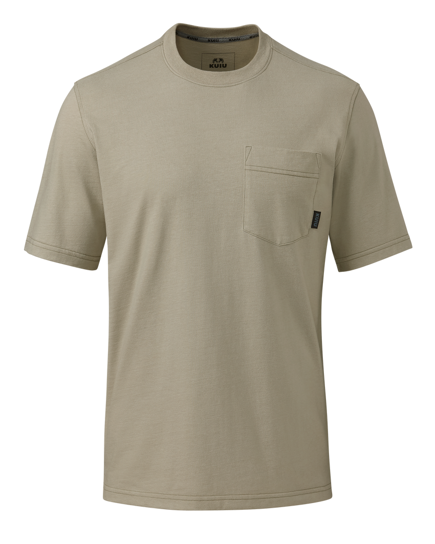 Workgrade SS Pocket Crew | Bone