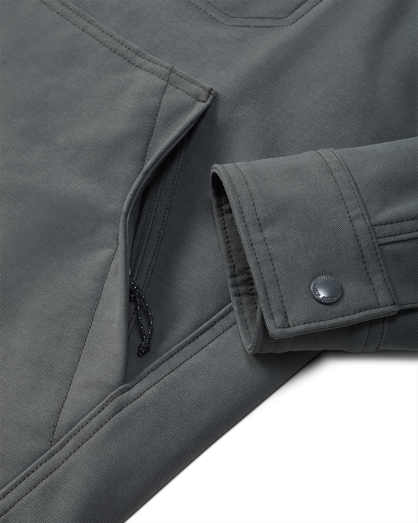 Brawley Hooded Fleece Jacket | Gunmetal