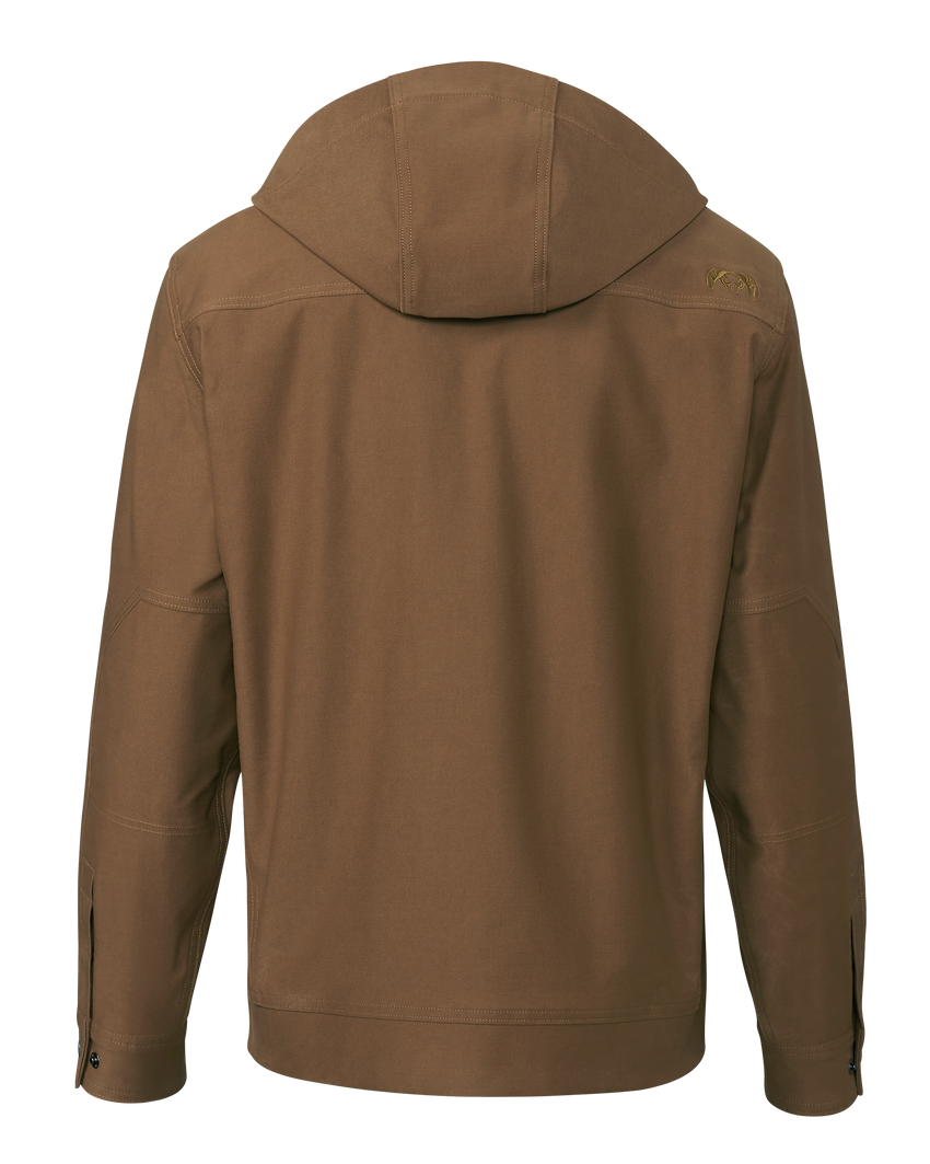 Brawley Hooded Fleece Jacket | Saddle