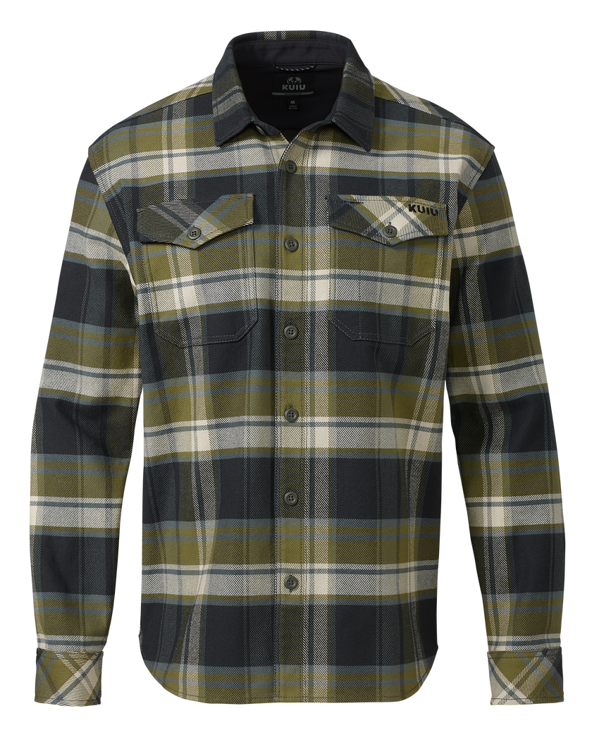 Flannel Heavyweight Shirt | Verde Check Plaid