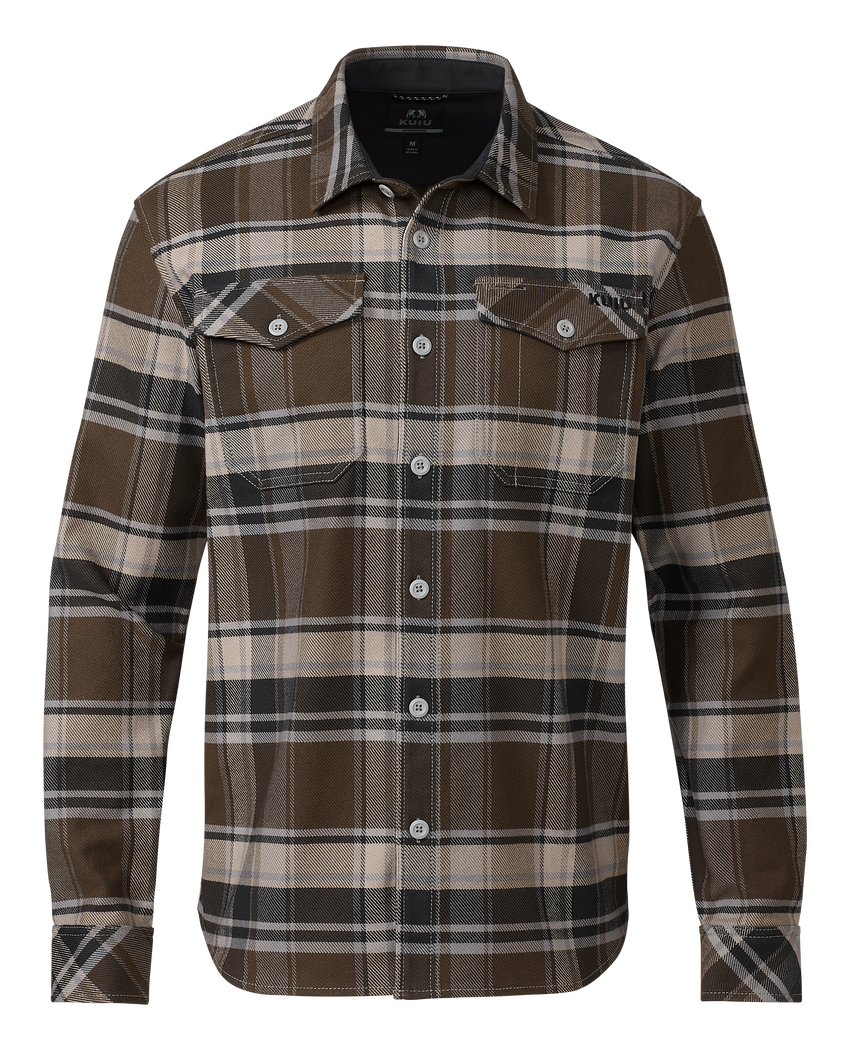Flannel Heavyweight Shirt | Vias Check Plaid