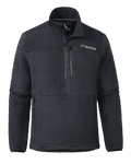 Sherpa Fleece Zip Pullover | Nightfall