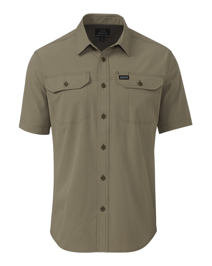 Gauge SS Work Shirt | Khaki