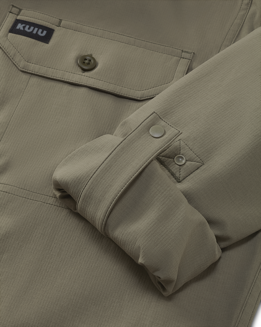 Gauge LS Work Shirt | Asphalt