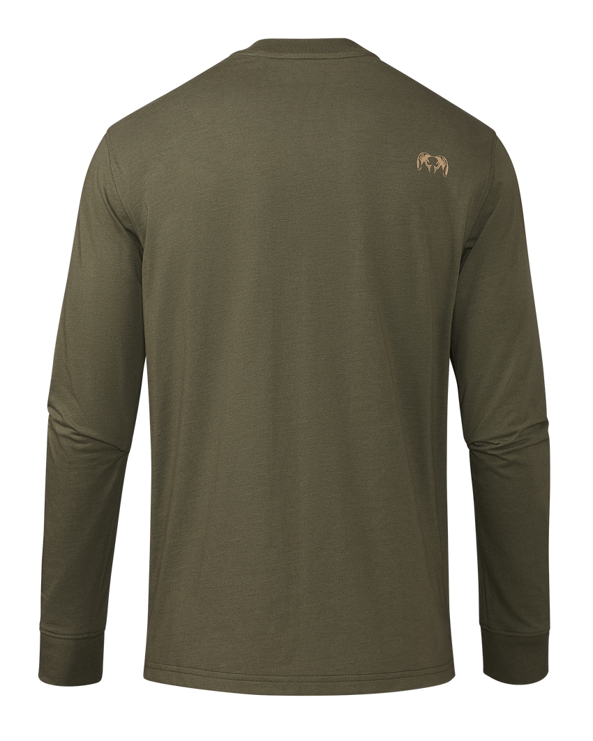 Workgrade LS Pocket Crew | Evergreen