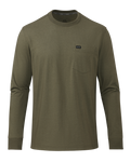Workgrade LS Pocket Crew | Evergreen
