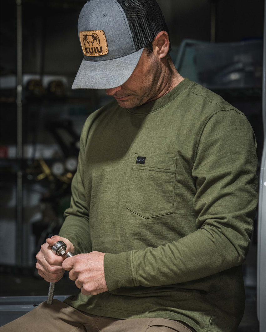 Workgrade LS Pocket Crew | Castle Rock