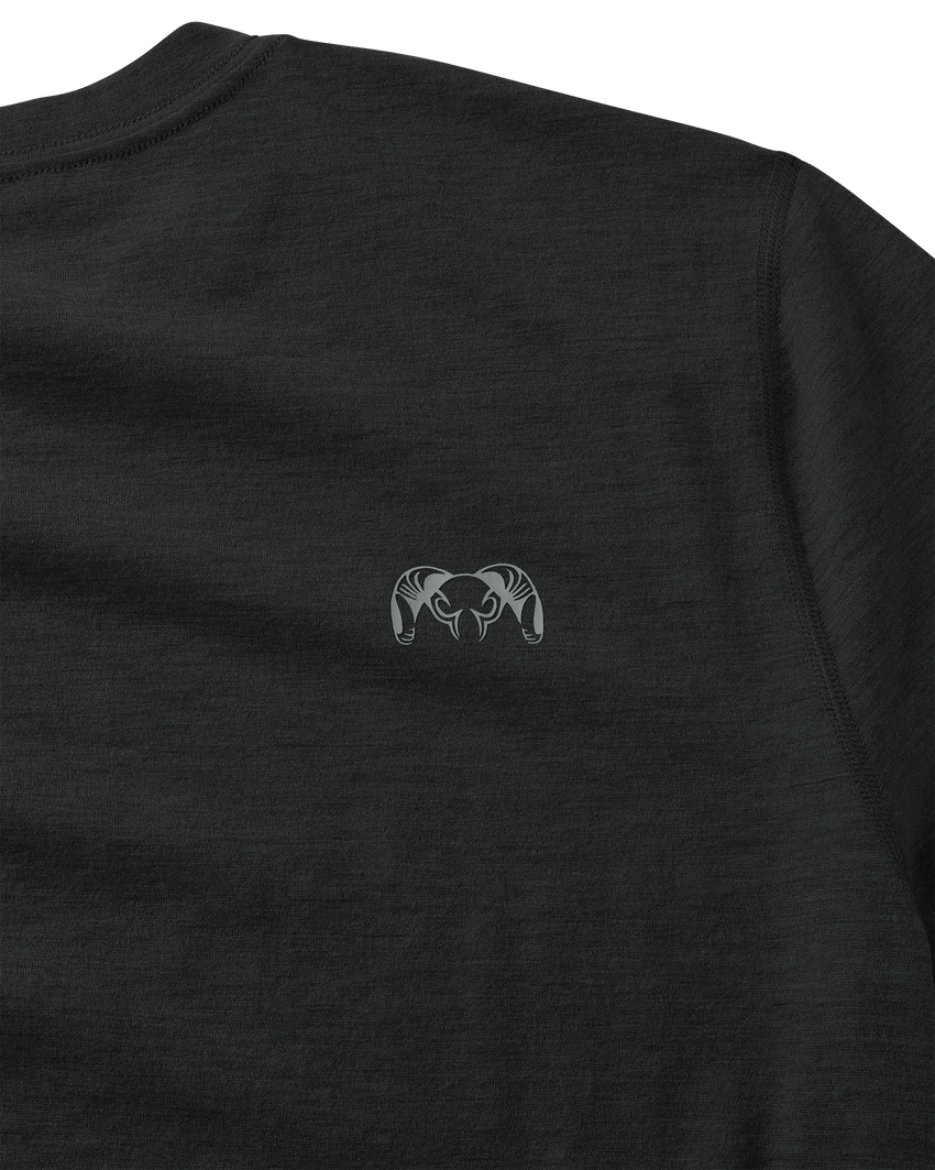 ULTRA Merino 120 LT LS Crew-T | Black