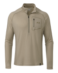 ULTRA Merino 145 Zip-T Hunting Shirt | Bone