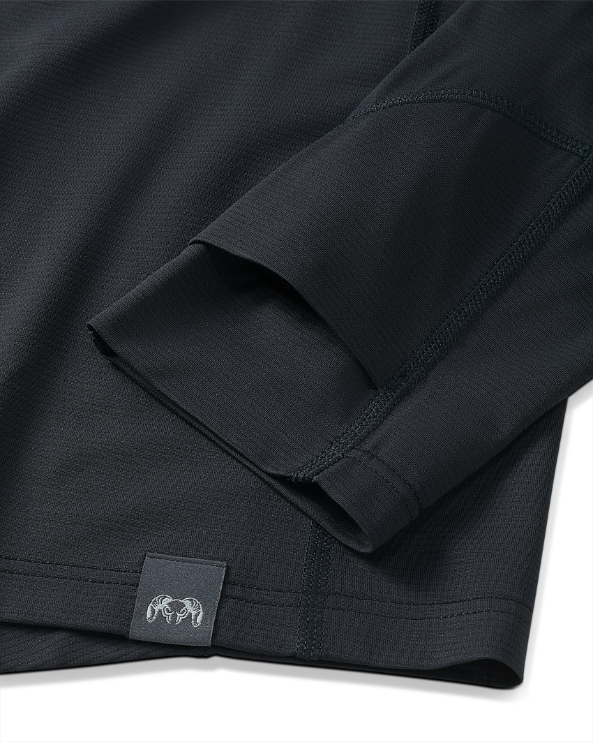 Vital S1 Long Sleeve Crew | Black