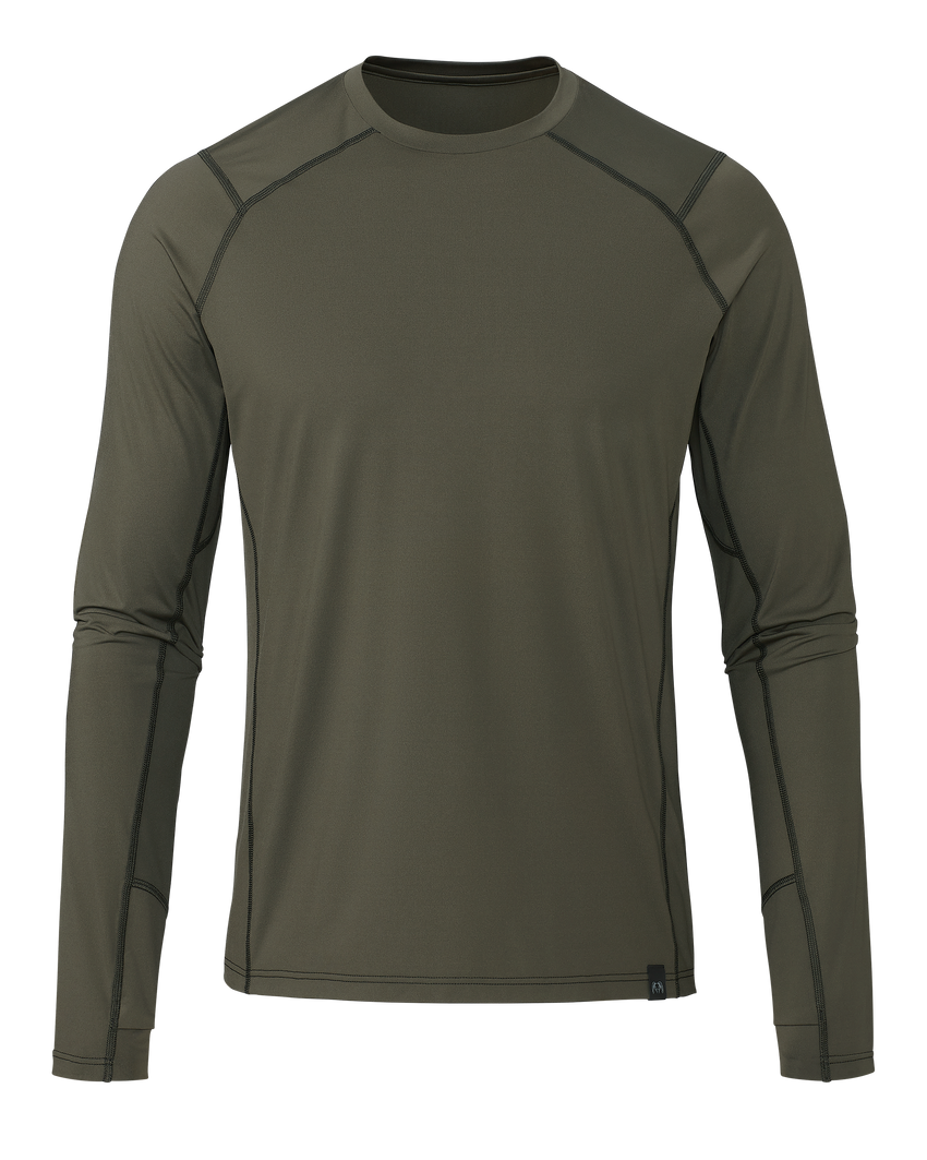 Vital S2 Long Sleeve Crew | Ash