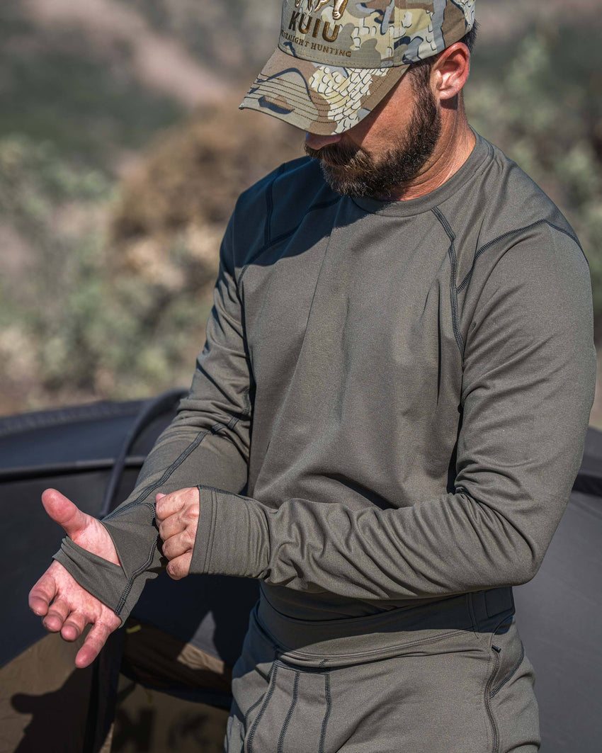 Vital S3 Long Sleeve Crew | Ash