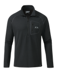 PRO Merino 200 Zip-T | Black