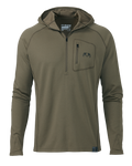 PRO Merino 200 Zip-T Hoodie | Ash