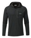 PRO Merino 200 Zip-T Hoodie | Black