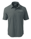 Mesa Vented SS Snap Shirt | Stone