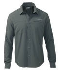 Mesa Vented LS Snap Shirt | Stone