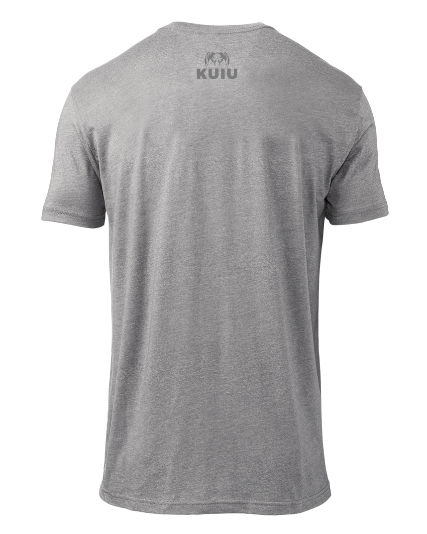 KUIU Solid Vertical T-Shirt | Heather Grey