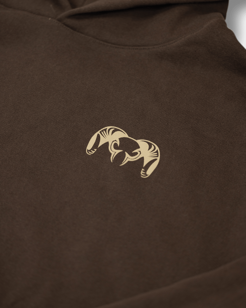 Workgrade Heavyweight Hoodie | Brown